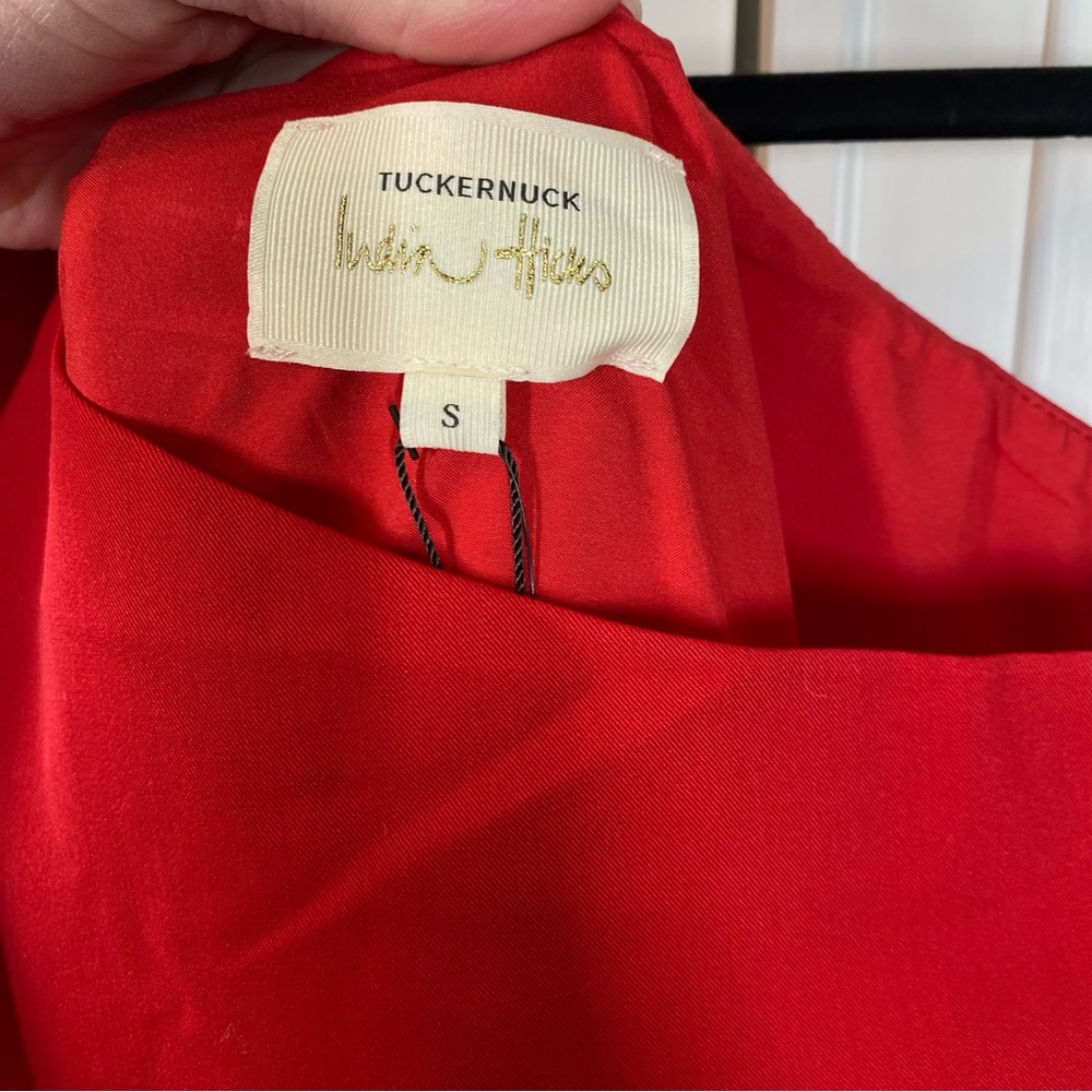 Tuckernuck Vibrant Red One Shoulder Dress - Picture 3 of 9